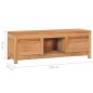 vidaXL TV-Schrank 100×30×35 cm Massivholz Teak vidaXL TV-Schrank 100×30×35 cm Massivholz Teak