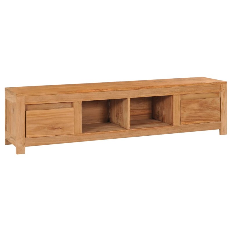 vidaXL TV-Schrank 135x30x35 cm Massivholz Teak vidaXL TV-Schrank 135x30x35 cm Massivholz Teak
