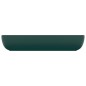 vidaXL Luxus-Waschbecken Rechteckig Matt Dunkelgrün 71x38 cm Keramik vidaXL Luxus-Waschbecken Rechteckig Matt Dunkelgrün 71x38 cm Keramik