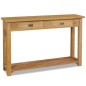 vidaXL Konsolentisch Massivholz Teak 120×30×80 cm vidaXL Konsolentisch Massivholz Teak 120×30×80 cm
