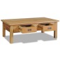 vidaXL Couchtisch Massivholz Teak 100×60×35 cm vidaXL Couchtisch Massivholz Teak 100×60×35 cm