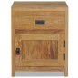 vidaXL Nachttisch Massivholz Teak 40×30×50 cm vidaXL Nachttisch Massivholz Teak 40×30×50 cm