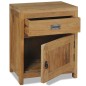 vidaXL Nachttisch Massivholz Teak 40×30×50 cm vidaXL Nachttisch Massivholz Teak 40×30×50 cm