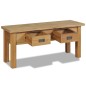 vidaXL Flurbank Teak Massiv 90 x 30 x 40 cm vidaXL Flurbank Teak Massiv 90 x 30 x 40 cm