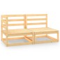 vidaXL 2-tlg. Garten-Lounge-Set Kiefer Massivholz vidaXL 2-tlg. Garten-Lounge-Set Kiefer Massivholz