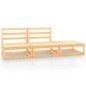 vidaXL 3-tlg. Garten-Lounge-Set Massivholz Kiefer vidaXL 3-tlg. Garten-Lounge-Set Massivholz Kiefer