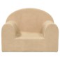 Kindersofa Creme Weich Plüsch Kindersofa Creme Weich Plüsch