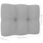 vidaXL Gartensofa 2-Sitzer mit Kissen Kiefer Massivholz vidaXL Gartensofa 2-Sitzer mit Kissen Kiefer Massivholz