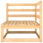 vidaXL 2-tlg. Garten-Lounge-Set mit Kissen Kiefer Massivholz vidaXL 2-tlg. Garten-Lounge-Set mit Kissen Kiefer Massivholz
