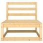 vidaXL 2-tlg. Garten-Lounge-Set mit Kissen Kiefer Massivholz vidaXL 2-tlg. Garten-Lounge-Set mit Kissen Kiefer Massivholz