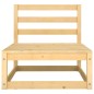 vidaXL 2-tlg. Garten-Lounge-Set mit Kissen Kiefer Massivholz vidaXL 2-tlg. Garten-Lounge-Set mit Kissen Kiefer Massivholz