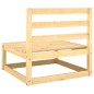 vidaXL 2-tlg. Garten-Lounge-Set mit Kissen Kiefer Massivholz vidaXL 2-tlg. Garten-Lounge-Set mit Kissen Kiefer Massivholz