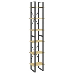 vidaXL Hochschrank 40x30x210 cm Massivholz Kiefer