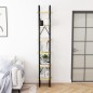 vidaXL Hochschrank 40x30x210 cm Massivholz Kiefer vidaXL Hochschrank 40x30x210 cm Massivholz Kiefer