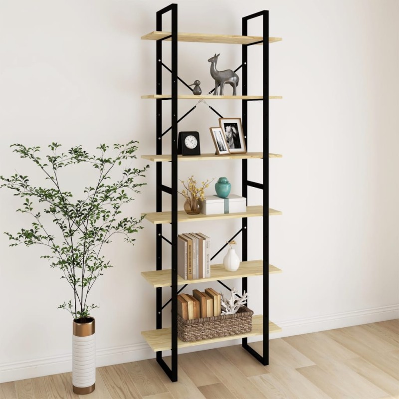 vidaXL Hochschrank 80x30x210 cm Massivholz Kiefer vidaXL Hochschrank 80x30x210 cm Massivholz Kiefer