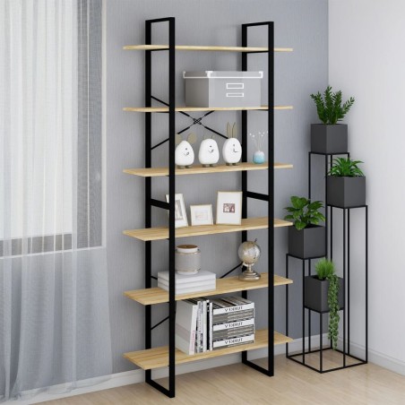 vidaXL Hochschrank 100x30x210 cm Massivholz Kiefer
