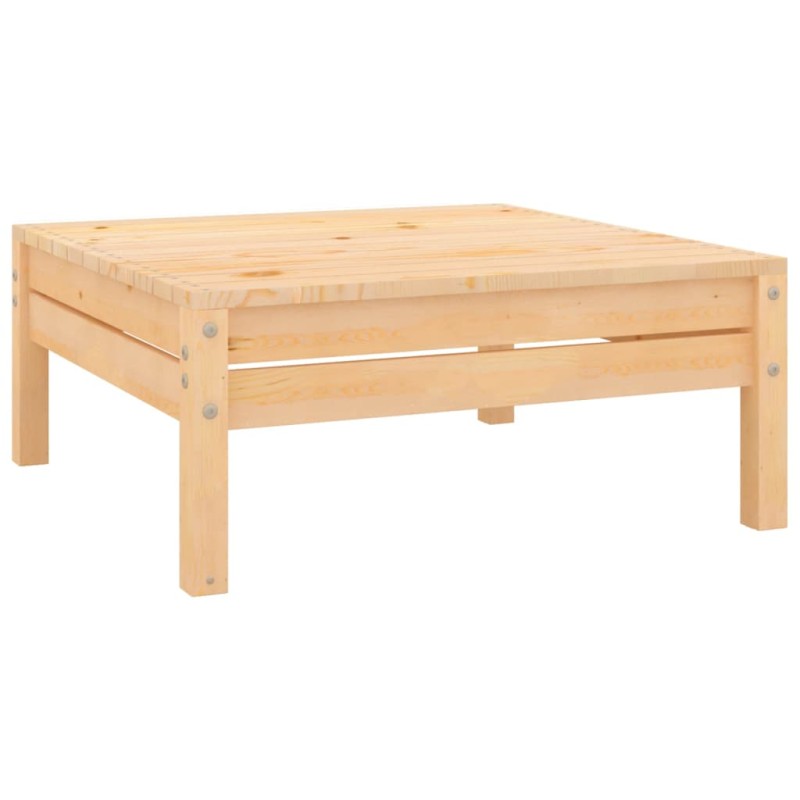 vidaXL Garten Fußhocker Kiefer Massivholz vidaXL Garten Fußhocker Kiefer Massivholz