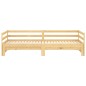 vidaXL Tagesbett Ausziehbar Kiefer Massivholz 2x(90x200) cm  