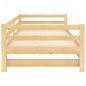 vidaXL Tagesbett Ausziehbar Kiefer Massivholz 2x(90x200) cm  