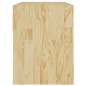 vidaXL Nachttisch 40x31x40 cm Massivholz Kiefer vidaXL Nachttisch 40x31x40 cm Massivholz Kiefer