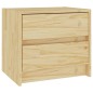 vidaXL Nachttisch 40x30,5x35,5 cm Massivholz Kiefer vidaXL Nachttisch 40x30,5x35,5 cm Massivholz Kiefer