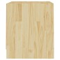 vidaXL Nachttisch 40x30,5x35,5 cm Massivholz Kiefer vidaXL Nachttisch 40x30,5x35,5 cm Massivholz Kiefer