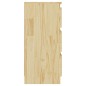 vidaXL Nachttisch 40x29,5x64 cm Massivholz Kiefer vidaXL Nachttisch 40x29,5x64 cm Massivholz Kiefer