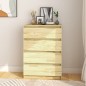 vidaXL Beistellschrank 60x36x84 cm Massivholz Kiefer vidaXL Beistellschrank 60x36x84 cm Massivholz Kiefer