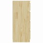 vidaXL Beistellschrank 60x36x84 cm Massivholz Kiefer vidaXL Beistellschrank 60x36x84 cm Massivholz Kiefer