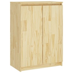 vidaXL Sideboard 60x36x84 cm Massivholz Kiefer