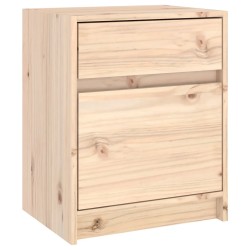 vidaXL Nachttisch 40x31x50 cm Massivholz Kiefer