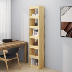 vidaXL Bücherregal/Raumteiler 40x30x199 cm Massivholz Kiefer