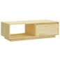 vidaXL Couchtisch 110x50x33,5 cm Massivholz Kiefer vidaXL Couchtisch 110x50x33,5 cm Massivholz Kiefer
