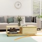 vidaXL Couchtisch 110x50x33,5 cm Massivholz Kiefer vidaXL Couchtisch 110x50x33,5 cm Massivholz Kiefer