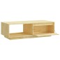 vidaXL Couchtisch 110x50x33,5 cm Massivholz Kiefer vidaXL Couchtisch 110x50x33,5 cm Massivholz Kiefer