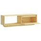 vidaXL TV-Schrank 110x30x33,5 cm Massivholz Kiefer vidaXL TV-Schrank 110x30x33,5 cm Massivholz Kiefer