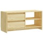 vidaXL TV-Schrank 80x31x39 cm Massivholz Kiefer vidaXL TV-Schrank 80x31x39 cm Massivholz Kiefer