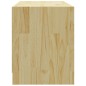 vidaXL TV-Schrank 80x31x39 cm Massivholz Kiefer vidaXL TV-Schrank 80x31x39 cm Massivholz Kiefer