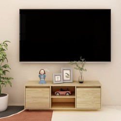 vidaXL TV-Schrank 110x30x40 cm Massivholz Kiefer