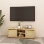 vidaXL TV-Schrank 110x30x40 cm Massivholz Kiefer vidaXL TV-Schrank 110x30x40 cm Massivholz Kiefer