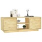vidaXL TV-Schrank 110x30x40 cm Massivholz Kiefer vidaXL TV-Schrank 110x30x40 cm Massivholz Kiefer