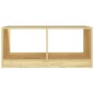 vidaXL Couchtisch 75x50x33,5 cm Massivholz Kiefer vidaXL Couchtisch 75x50x33,5 cm Massivholz Kiefer