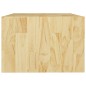 vidaXL Couchtisch 75x50x33,5 cm Massivholz Kiefer vidaXL Couchtisch 75x50x33,5 cm Massivholz Kiefer