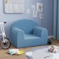 Kindersofa Blau Weich Plüsch Kindersofa Blau Weich Plüsch