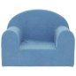 Kindersofa Blau Weich Plüsch Kindersofa Blau Weich Plüsch