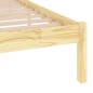 vidaXL Massivholzbett Kiefernholz 90x200 cm vidaXL Massivholzbett Kiefernholz 90x200 cm