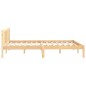 vidaXL Massivholzbett Kiefernholz 140x190 cm vidaXL Massivholzbett Kiefernholz 140x190 cm
