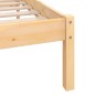 vidaXL Massivholzbett Kiefernholz 140x190 cm vidaXL Massivholzbett Kiefernholz 140x190 cm