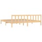 vidaXL Massivholzbett Kiefer 200x200 cm vidaXL Massivholzbett Kiefer 200x200 cm