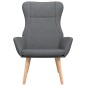 Relaxsessel Dunkelgrau Stoff Relaxsessel Dunkelgrau Stoff